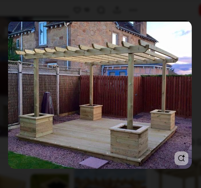 Hand-built composite deck in Poole